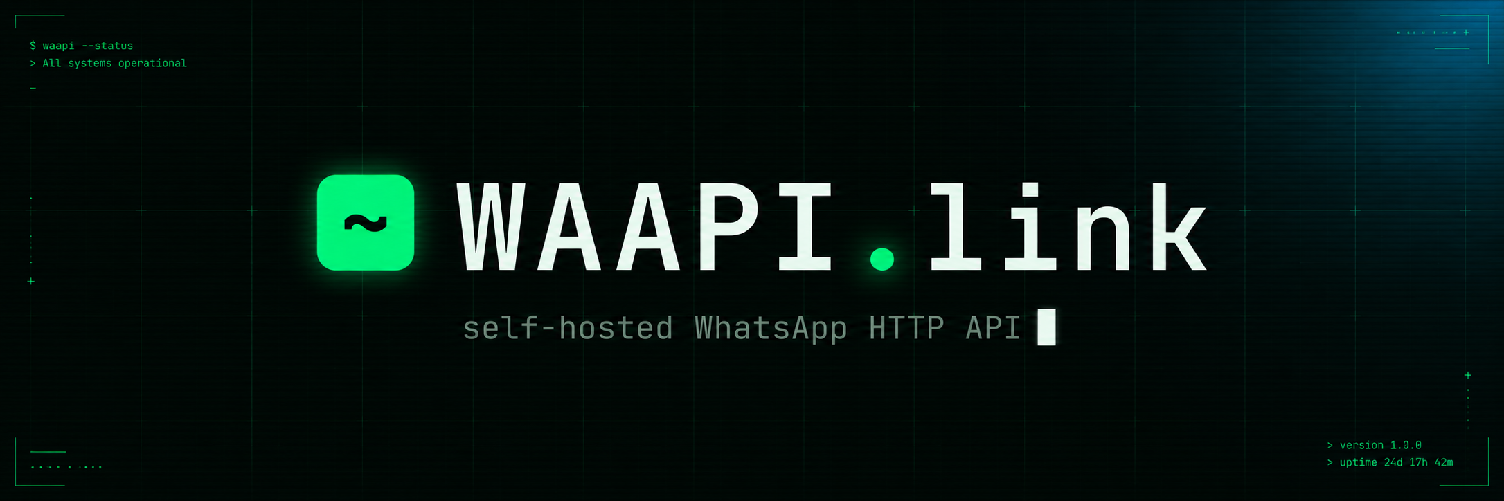 Api Whaida WAAPI Gateway — self-hosted WhatsApp HTTP API